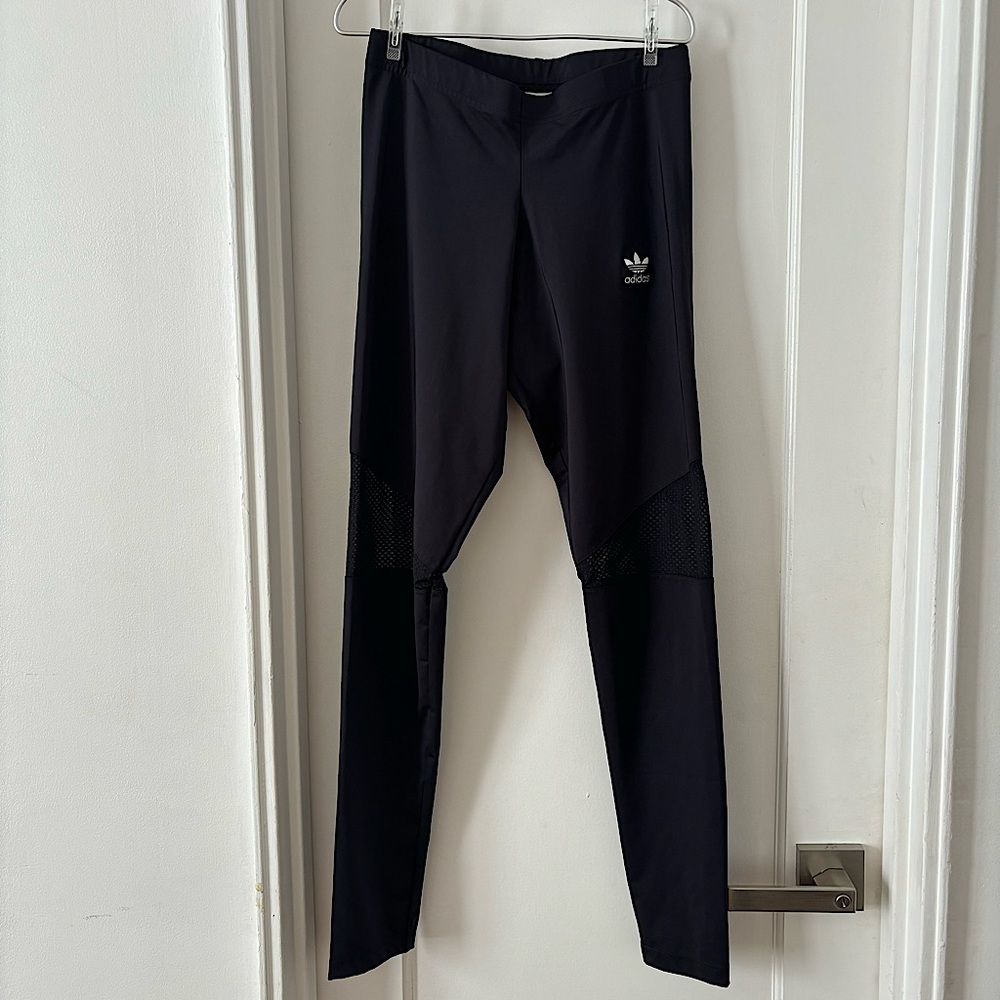 Adidas Originals Knee Mesh Black Leggings